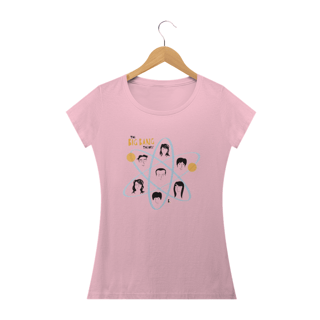 Nome do produto Camiseta Feminina - The Big Bang Theory (Elenco 2)