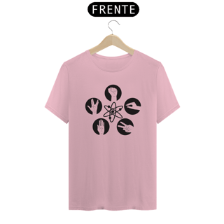 Nome do produto Camiseta Classica The Biga Bang Theory - Pedra Papel Tesoura Lagarto Spock