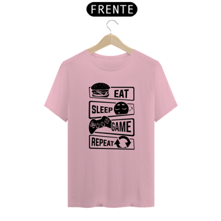 Nome do produto Camiseta Classica Gamer - Passo a passo