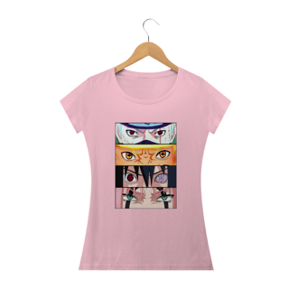 Nome do produto Camiseta Feminina Naruto - Time 7