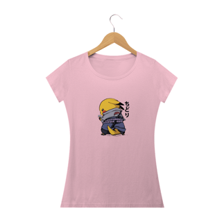 Nome do produto Camiseta Feminina Naruto - Sasuke / Pikachu