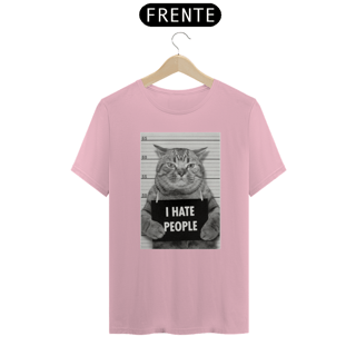 Nome do produto Camiseta Classica Cats - I Hate People