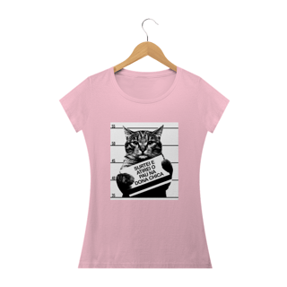 Nome do produto Camiseta Feminina Cats - Dona Chica