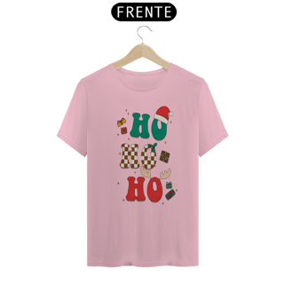 Nome do produto Camiseta Classica Natal - Ho Ho Ho
