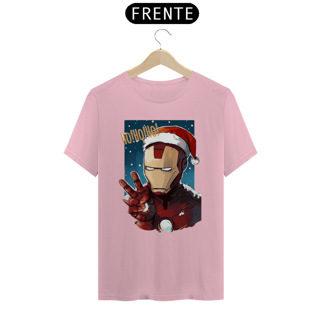 Nome do produto Camiseta Classica Natal - Homem de Ferro