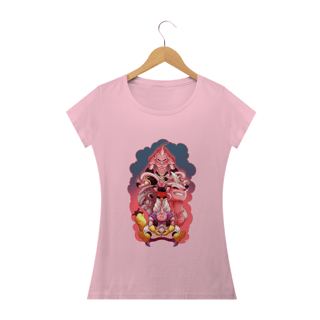 Nome do produto Camiseta Feminina Dragon Ball - Majin Boo fases