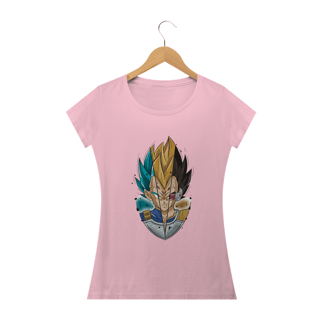 Nome do produto Camiseta Feminina Dragon Ball - Vegeta