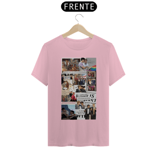 Nome do produto Camiseta Classica Vermelho Branco e Sangue azul 