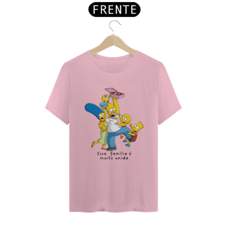 Nome do produto Camiseta Classica Os Simpsons - Familia Unida