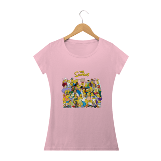 Nome do produto Camiseta Feminina Os Simpsons - Personagens