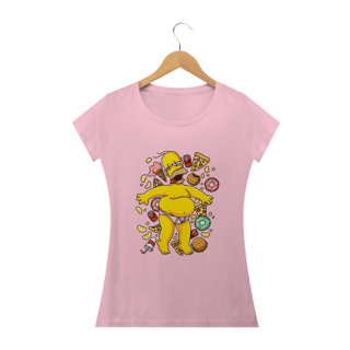 Nome do produto Camiseta Feminina Os Simpsons - Homer