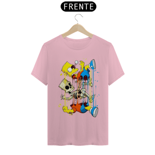 Nome do produto Camiseta Classica Os Simpsons - Bart Esqueleto