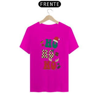 Nome do produto Camiseta Classica Natal - Ho Ho Ho