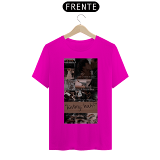 Nome do produto Camiseta Classica Vermelho Branco e Sangue azul  - History2