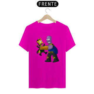Nome do produto Camiseta Classica Os Simpsons - Thanos e Loki