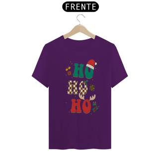 Nome do produto Camiseta Classica Natal - Ho Ho Ho