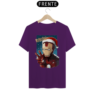 Nome do produto Camiseta Classica Natal - Homem de Ferro