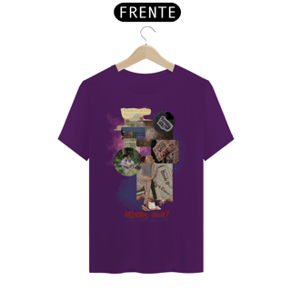 Nome do produto Camiseta Classica Vermelho Branco e Sangue azul - HUH?