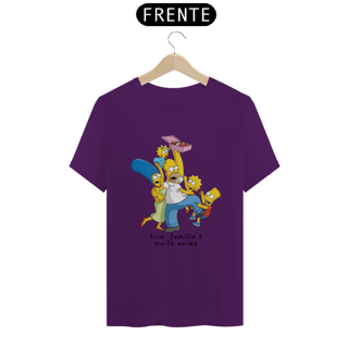 Nome do produto Camiseta Classica Os Simpsons - Familia Unida