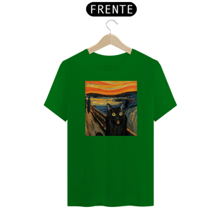 Nome do produto Camiseta Classica Cats - Assustado