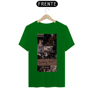 Nome do produto Camiseta Classica Vermelho Branco e Sangue azul  - History2