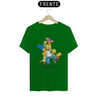 Nome do produto Camiseta Classica Os Simpsons - Familia Unida