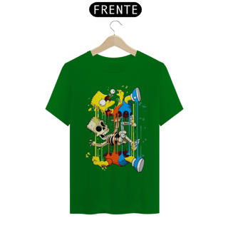 Nome do produto Camiseta Classica Os Simpsons - Bart Esqueleto