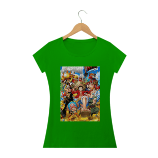 Nome do produto Camiseta Feminina One Piece - Personagens