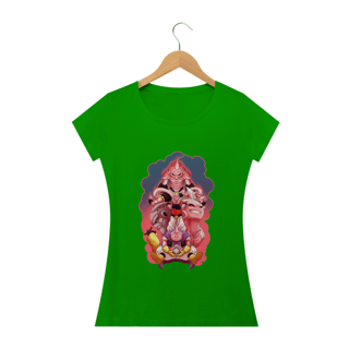 Nome do produto Camiseta Feminina Dragon Ball - Majin Boo fases