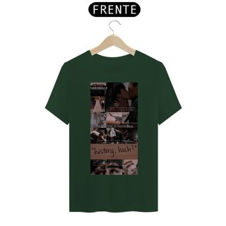 Nome do produto Camiseta Classica Vermelho Branco e Sangue azul  - History2
