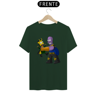 Nome do produto Camiseta Classica Os Simpsons - Thanos e Loki