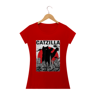 Nome do produto Camiseta Feminina Cats - Catzilla