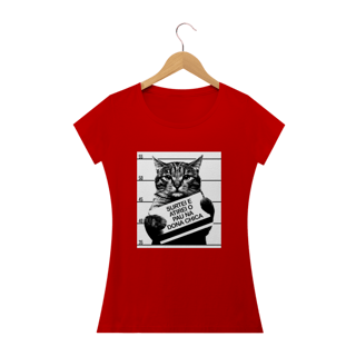Nome do produto Camiseta Feminina Cats - Dona Chica