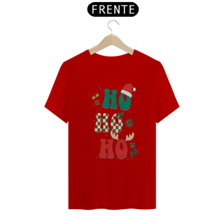 Nome do produto Camiseta Classica Natal - Ho Ho Ho