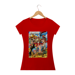 Nome do produto Camiseta Feminina One Piece - Personagens