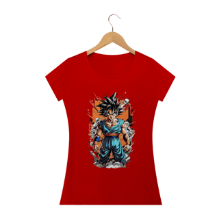 Nome do produto Camiseta Feminina Dragon Ball - Goku3