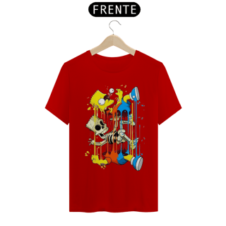 Nome do produto Camiseta Classica Os Simpsons - Bart Esqueleto