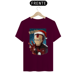 Nome do produto Camiseta Classica Natal - Homem de Ferro