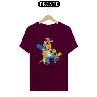 Nome do produto Camiseta Classica Os Simpsons - Familia Unida