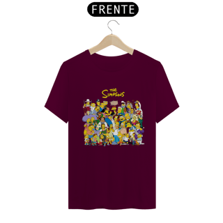 Nome do produto Camiseta Classica Os Simpsons - Personagens