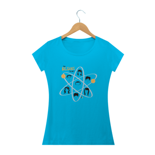 Nome do produto Camiseta Feminina - The Big Bang Theory (Elenco 2)