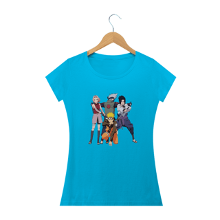 Nome do produto Camiseta Feminina Naruto - Time
