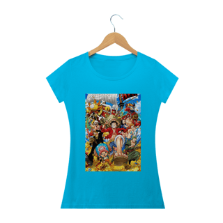 Nome do produto Camiseta Feminina One Piece - Personagens