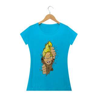 Nome do produto Camiseta Feminina Dragon Ball - Goku