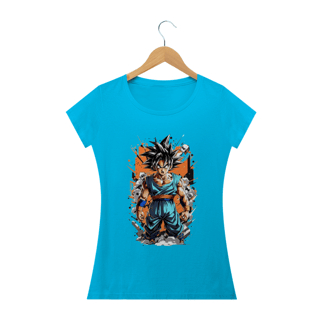 Nome do produto Camiseta Feminina Dragon Ball - Goku3