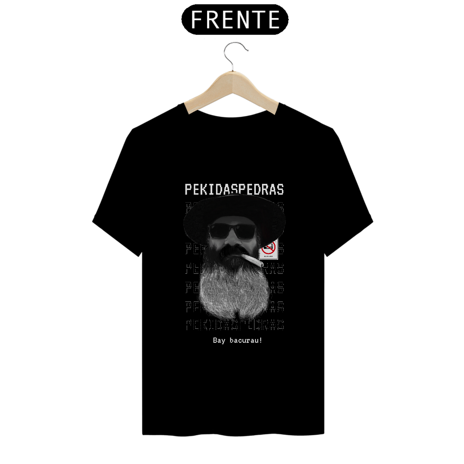 Camiseta Peki das Pedras - Bay bacurau - vers. 02