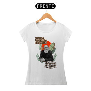 BABY LOOK PAULO FREIRE LIBERTADOR