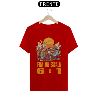 Nome do produto T-SHIRT FIMA DA ESCALA 6X1 CARTOON