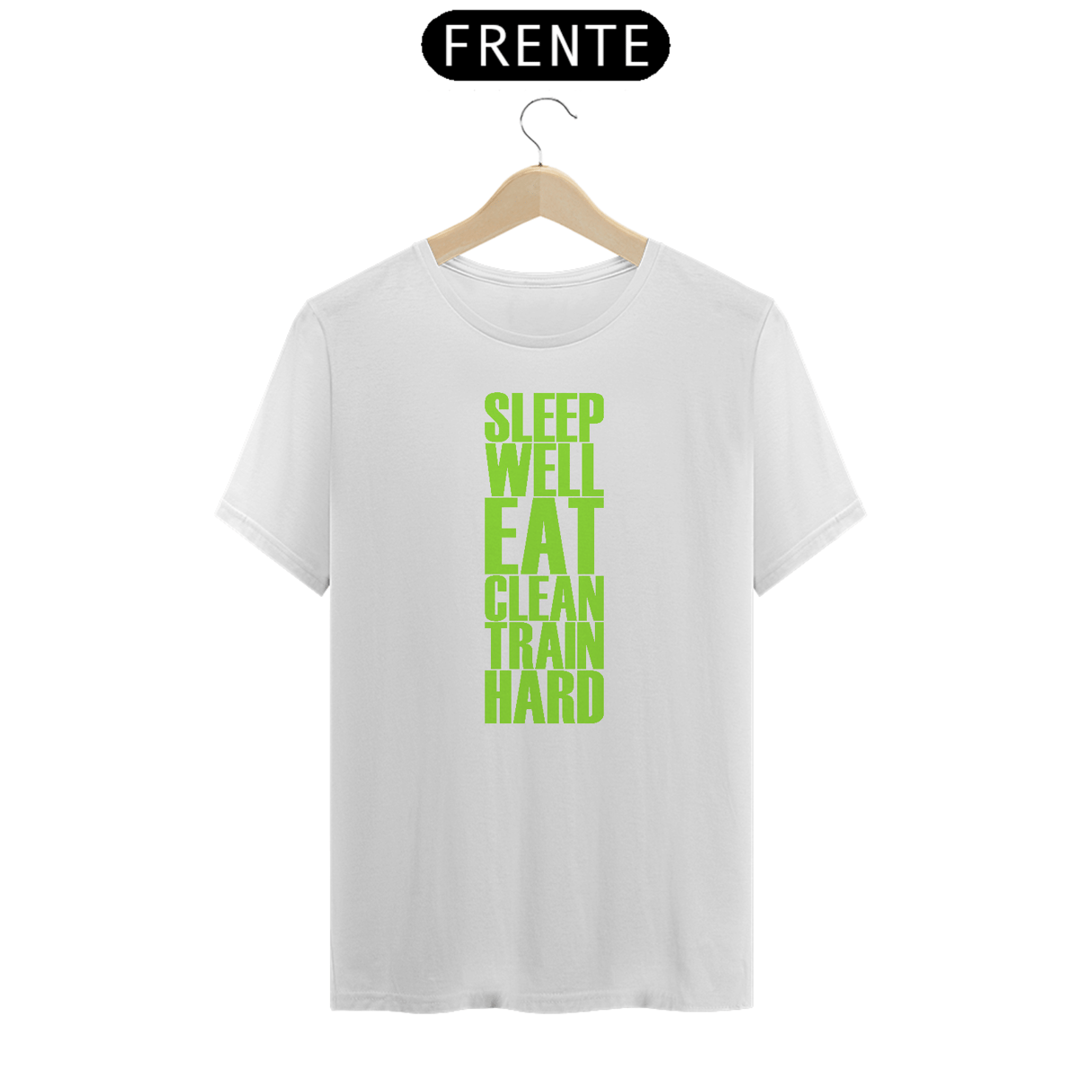 Nome do produto: Mantra do Atleta - letras verdes