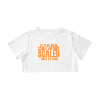 Nome do produto Scaled Forever - letras laranjas